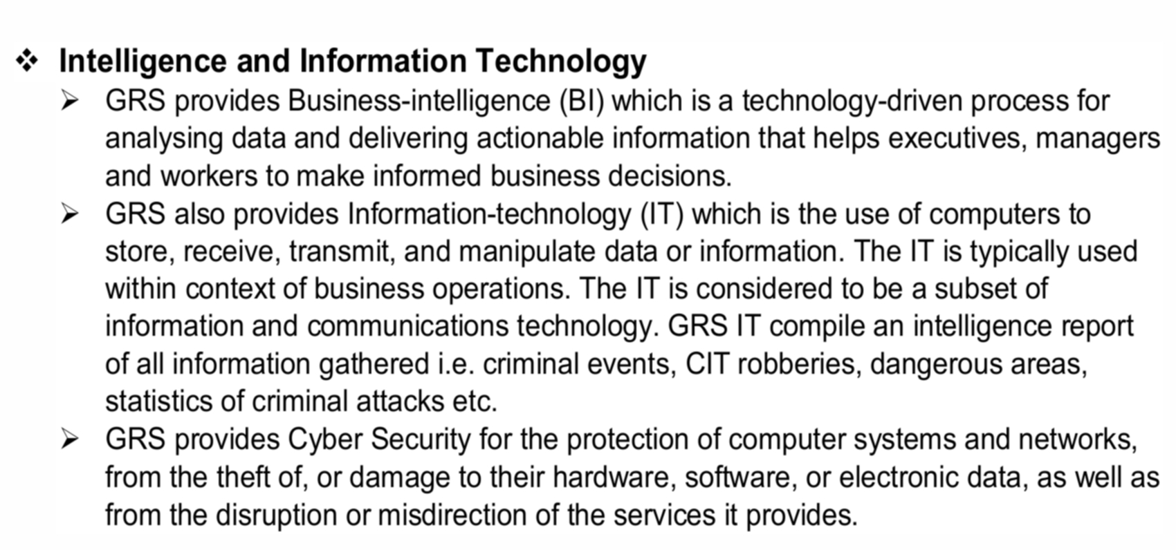 2Intelligence and Information Technology